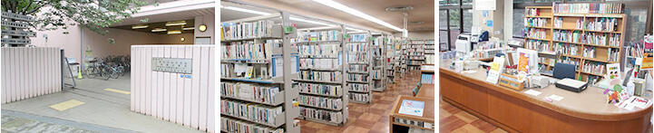 北新宿図書館の様子