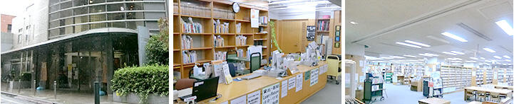 大久保図書館の様子