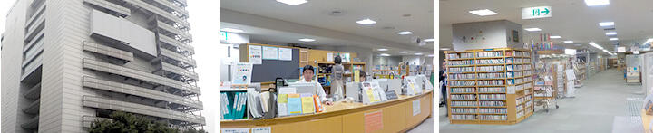 四谷図書館の様子