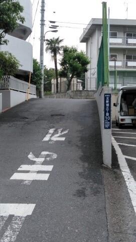街区表示と坂
